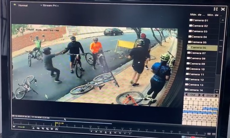Ciclistas se preparavam para pedalar por Teresina quando foram rendidos